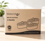 Waterdrop WD-PF-01A Plus Replacement Filters 3 Pack Nsf Certified New!!!. Fixed Price $19.79.