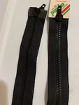 Coats & Clark Sport Parka Dual Separating Zipper 26" Black New. Fixed Price $13.90.