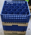 **2 Racks With 4 Extenders Each** Vollrath TR11G 20 Compartment Glass. Fixed Price $109.99.