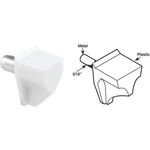 Prime-line 5MM Clear Plastic With Steel Shelf Support (8-COUNT) 10161. Fixed Price $10.83.
