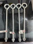 Nos 4-PACK Lot National N347-708 Eye Bolt W/hex Nut Zinc 5/8" 14" Swl 560 Lb. Fixed Price $40.49.