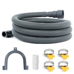 Juwo 6 Ft Universal Washing Machine Drain Hose Extension - Grey. Fixed Price $17.99.