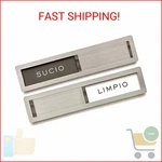 Dishwasher Magnet Clean Dirty Sign (spanish), Limpio Sucio, Kubik Letters Premiu. Fixed Price $24.29.