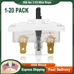 1-20 Parts WE4M416 WE4M367 WE4M352 For Ge Dryer Push-to-start On Switch. Fixed Price $199.99.