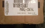 Whirlpool W10915087 Dishwasher Control Panel Black Stainless Steel Glossy. Fixed Price $330.00.