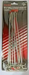 8" Pegboard Hooks Straight 1/8 1/4 Storage Wall Bracket (qty: 8) Nos. Fixed Price $5.99.