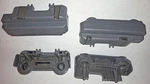 Oem Ge Dishwasher Dishrack Carrier And Roller Kit WD01X35298 4 Each. Fixed Price $20.00.