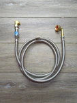 Everbilt 3/8 In. X 6 Ft. Universal Dishwasher Connector, Stainless. Fixed Price $9.00.