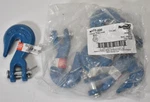 Lot Of National Hardware Clevis Grab Hooks Forged Steel Blue 5/16" N177-220. Fixed Price $14.02.