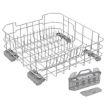 WD28X26099 Stainless Steel Dishwasher Lower Rack & Silverware Basket For Ge. Fixed Price $55.00.