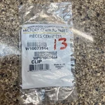 WPW10077844 Whirlpool Tine Clip Oem. Fixed Price $12.00.