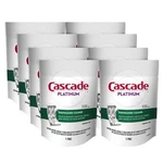 Cascade Platinum Dishwasher Cleaner Pods Pack Of 8 Monthly Use For Fresh Machine. Fixed Price $23.79.