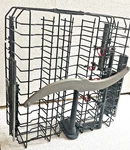 WD28X30219 Ge Dishwasher Upper Rack Basket Spray Arm And Wheels WD28X25018. Fixed Price $62.45.
