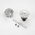 Toptotoo Glass Door Knobs Interior, Old Style 1 Pack, Oil Rubbed Bronze. Fixed Price $25.93.