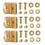 Aya Gear 3PCS 3/8" Bolt On Grab Hook Mount With Backer Plate Grade 70. Fixed Price $43.19.