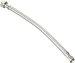 Highcraft Braided Faucet Connector Stainless Steel Lead-free 12 Inch. Fixed Price $6.05.