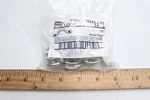 (10-PK) National Hardware Rope Loop Nickel 1/2" N245-233 2056BC. Fixed Price $46.32.