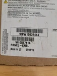 WPW10537414 Whirlpool Black Control Panel Oem. Fixed Price $200.00.