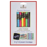 Dmc Light Effects Floss Pack 8.7YD 6/PKG Fluorescent. Fixed Price $19.29.