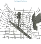 Oem Kitchenaid KDPE234GPS0 Dishwasher Upper Rack Tray. Fixed Price $96.10.