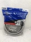 Eastman 48378 Washing Machine Hose- 6 2 Pk- Stainless Steel. Fixed Price $21.59.