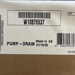 New Genuine Oem Whirlpool W10876537 Pump-dishwasher PS11738151 W10724439. Fixed Price $18.19.