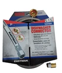 Dishwasher 5-FT 3/8-IN Compression Outlet Stainless Steel Connector Hose. Fixed Price $9.28.