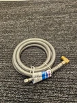 (qty 2) Plumbshop PLS1-72DW6 F 3/8" Mip Elbow Braided Ss Dishwasher Connector. Fixed Price $19.59.