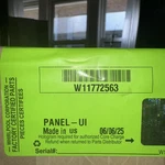 W11772563 Whirlpool Panel - Genuine Oem. Fixed Price $229.00.