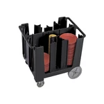 Cambro ADCS110 13 In Sseries Black Adjustable Dish Caddy. Fixed Price $1198.69.