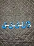 N177-253 National Hardware 1/4" Blue Steel Clevis Grab Hook 2,600LB Swl. Fixed Price $7.25.