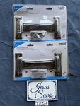 2-SETS National Hardware N214-015 V4853 Black Ornamental 7'' Gate Hinges. Fixed Price $35.00.