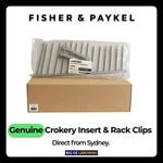 Genuine Fisher & Paykel Dishdrawer Tine Rack And Clips Crockery Insert Part. Fixed Price $50.62.