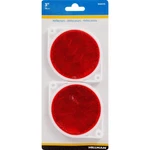 Hillman 844010 Red Plastic Round Adhesive Reflectors 3 Dia. In. (pack Of 6). Fixed Price $21.30.