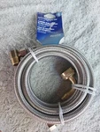 Dishwasher Supply Line - Stainless Steel 72" Plumb Pak PP23834. Fixed Price $6.30.
