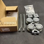 National Hardware N174-268 Box Rail Hanger 9" Bolt Zinc Plated Set Trolly. Fixed Price $39.95.