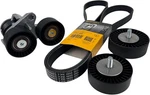 Drive Belt Kit With Tensioner Assembly & Idler Pulleys For Bmw 135I 335I (07-10). Fixed Price $99.85.