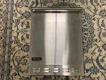 Viking Professional Dishwasher Front Door Panel With Handle Part #DFUD042-PSS.. Fixed Price $199.99.