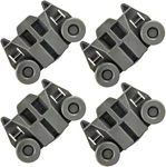 4 Pk Dishwasher Lower Rack Wheels Whirlpool, Kitchenaid, Kenmore, Maytag, Amana. Fixed Price $31.37.