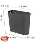 Yazees 3 Gallon Slim Plastic Bathroom Trash Can White. Fixed Price $27.99.