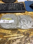 Lot Of 2 Vintage Dishwasher Impeller Plate Part #WD19X5015. Fixed Price $23.99.