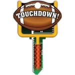 Lucky Line Football Design Decorative House Key, SC1 B121S Pack Of 5. Fixed Price $24.86.