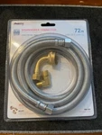 Proline Dishwasher Connector Hose & Hardware. 72" Braided Stainless Steel 496203. Fixed Price $10.50.