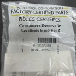 Whirlpool (fsp) Part# 6-919539 Dishwasher Seal Kit (G5F). Fixed Price $52.00.