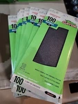 X Gator 11 In.l 4.25 In.w 100 Grit Silicacut Drywall Sand Paper Pk - New. Fixed Price $49.99.