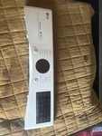 Lg Dryer Control Panel, White (no Board) AGL76275703 MGC651990 20190307 Asmn. Fixed Price $69.00.