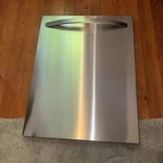 Door Outer Panel & Handle W10062020/W10205910 Whirlpool Dishwasher. Fixed Price $140.00.