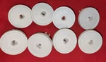 154174401 Frigidaire Dishwasher Lower Rack Roller White Wheel Set Of 8 Oem!. Fixed Price $15.02.