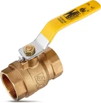 Full Port 3/4 In. Brass Ball Lead-free Valve, Female Threaded Npt. Fixed Price $34.99.