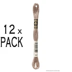 12X Dmc Embroidery Thread Mouline Special 117MC -841, 6 Stranded, 8M. Fixed Price $23.52.
